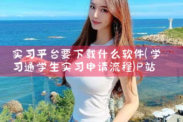 实习平台要下载什么软件|P站专业版